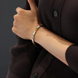 Ladies Executive Slim Bar Duet Bracelet