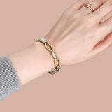 SABONA Ladies Executive Designer Duet Bracelet worn on the wrist