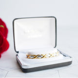 Ladies Executive Dress Gold Duet Bracelet