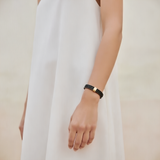 Trio Cable Black/Gold Bracelet