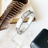 Grey Carbon Fibre Stainless Bracelet