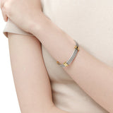 Trio Cable Stainless/Gold