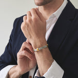 Trio Cable Stainless/Gold