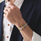 Trio Cable Stainless/Gold