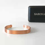 SABONA Classic Copper Magnetic Bracelet 8mm – additional product view 5