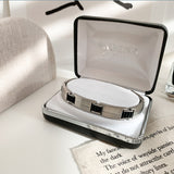 Sport Stainless/Rubber Magnetic Bracelet