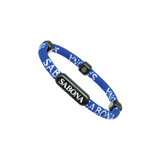 SABONA blue athletic magnetic bracelet with 1200 gauss magnets