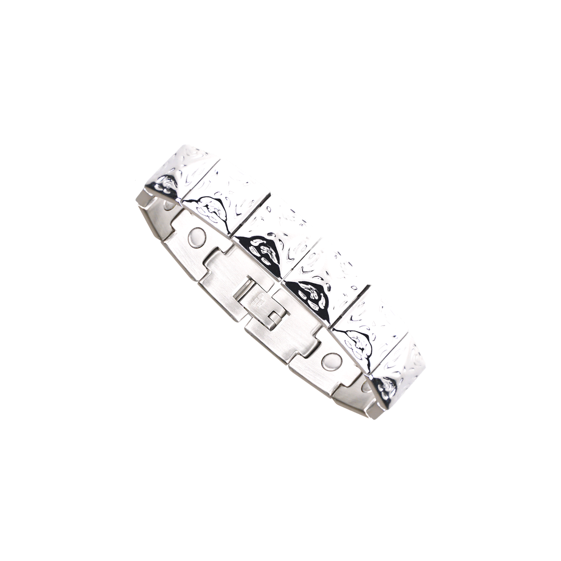 Silver 2025 concho bracelet