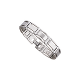 Executive Symmetry Silver Bracelet