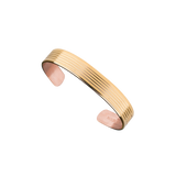 SABONA Regency Gold 9mm Copper Bracelet with fine ring detailing