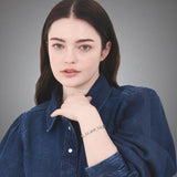 Ladies Executive Sport Silver Bracelet