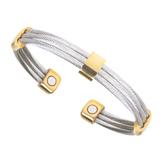 Trio Cable Stainless/Gold