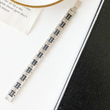 Executive Rubber Stainless Bracelet