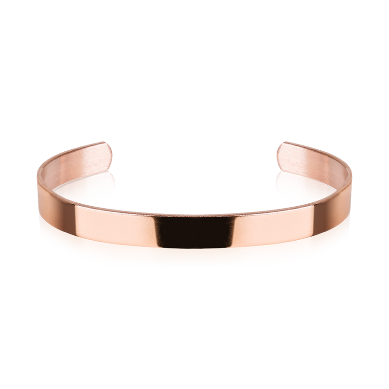 Plain Copper Bracelet 7mm SABONA