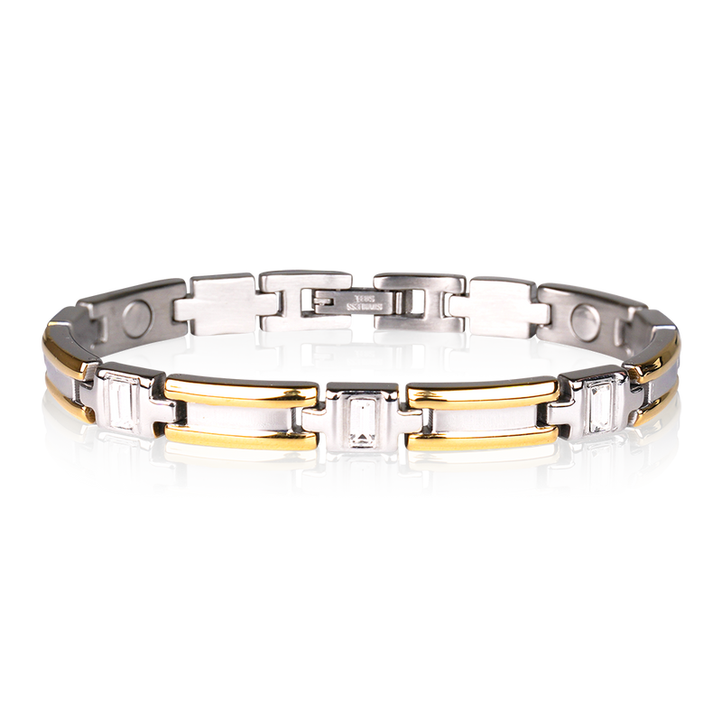 Ladies Gem Duet Bracelet