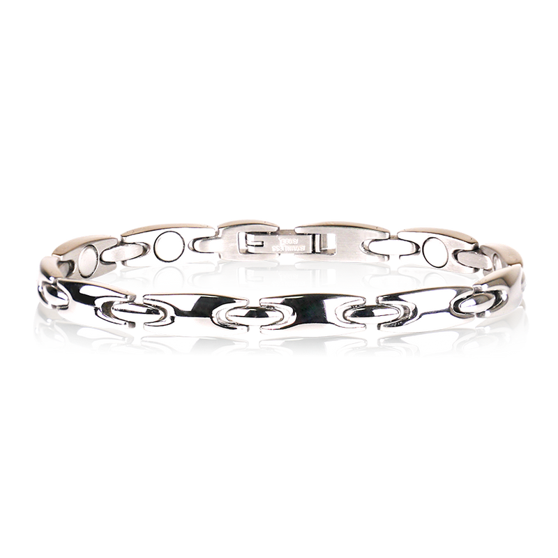 Ladies Executive Sport Silver Bracelet