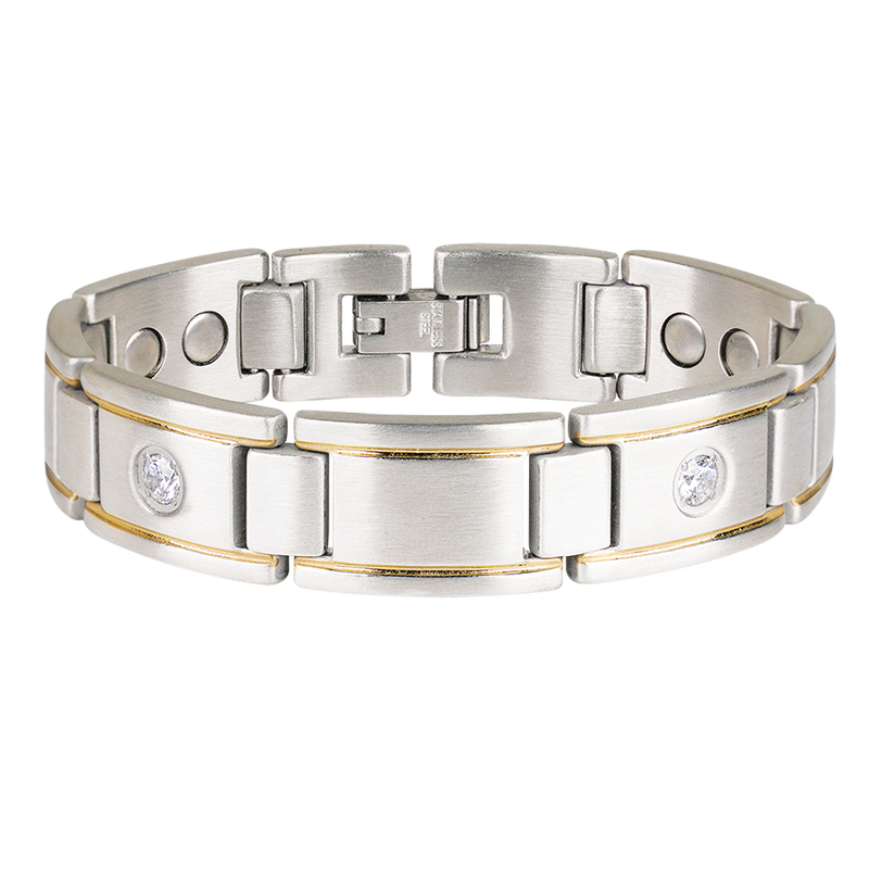 Men's Executive Gem Duet Bracelet