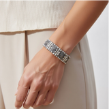 Antique Silver Bubble Edge