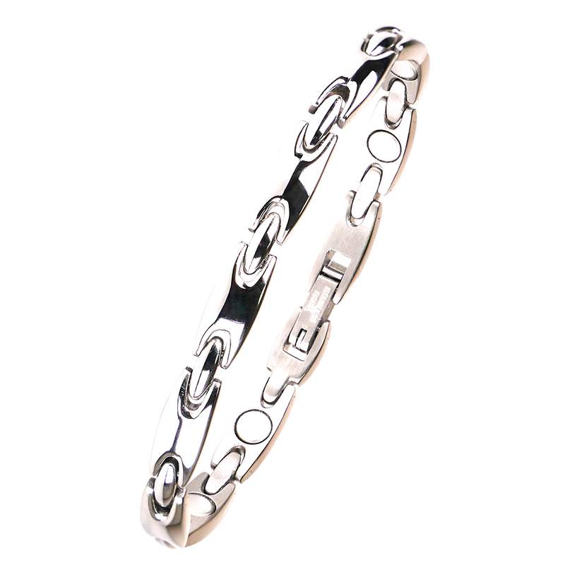Ladies Executive Sport Silver Bracelet