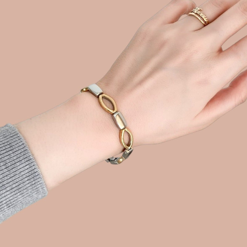 Ladies Executive Designer Duet Bracelet