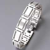 Executive Symmetry Silver Bracelet
