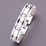 Executive Stainless Black Bracelet