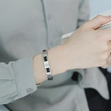 Sport Stainless/Rubber Magnetic Bracelet