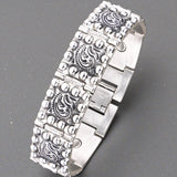Antique Silver Bubble Edge