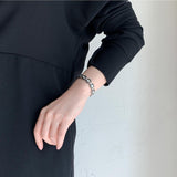 Ladies Gem Black Horseshoe