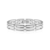 Executive Silver Link Bracelet