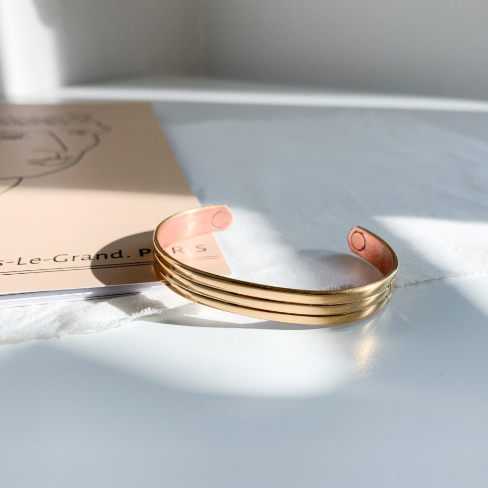 Classic Gold Magnetic Bracelet 8mm – SABONA