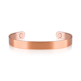 Brushed Copper Magnetic Bracelet 8mm