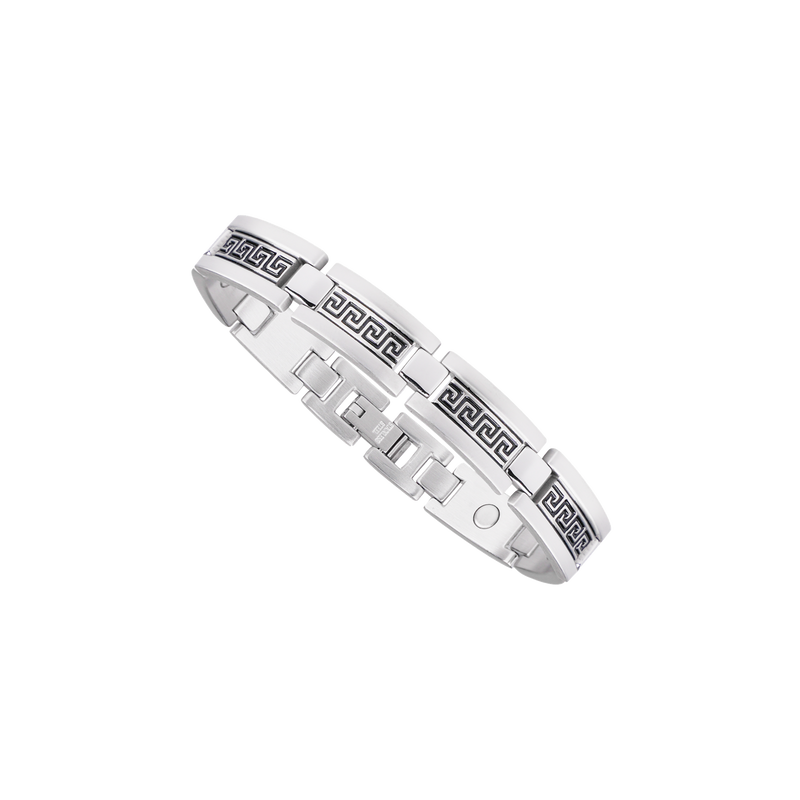 Greek Key Stainless Magnetic