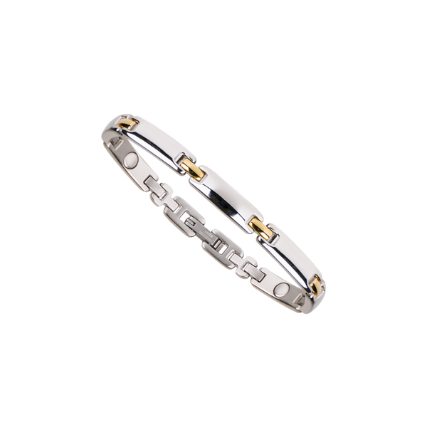 Ladies Executive Silver Duet Bracelet