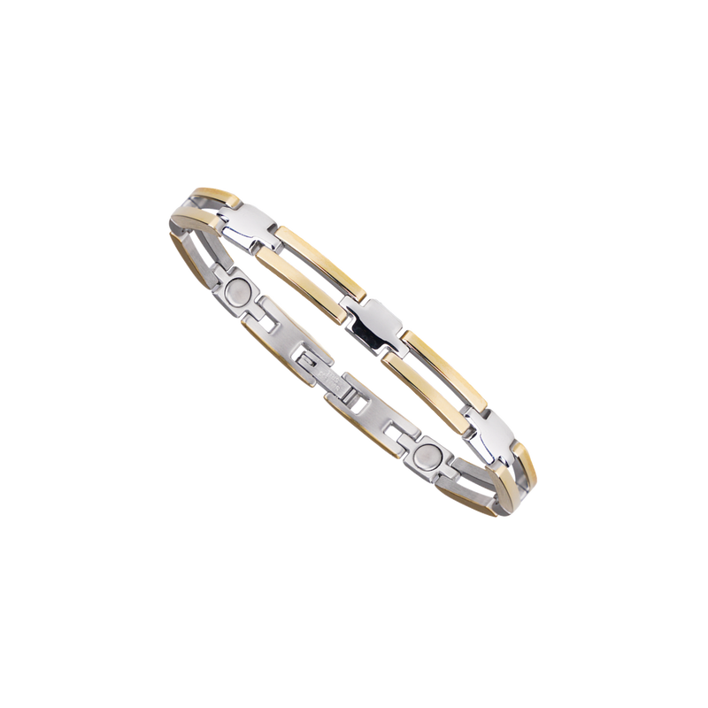 Ladies Executive Slim Bar Duet Bracelet