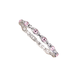 Ladies Pink Gem Bracelet
