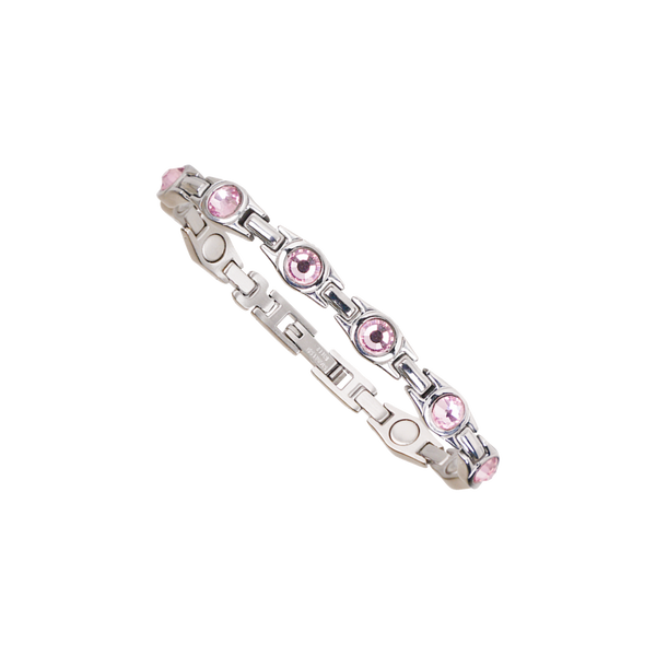 Ladies Pink Gem Bracelet