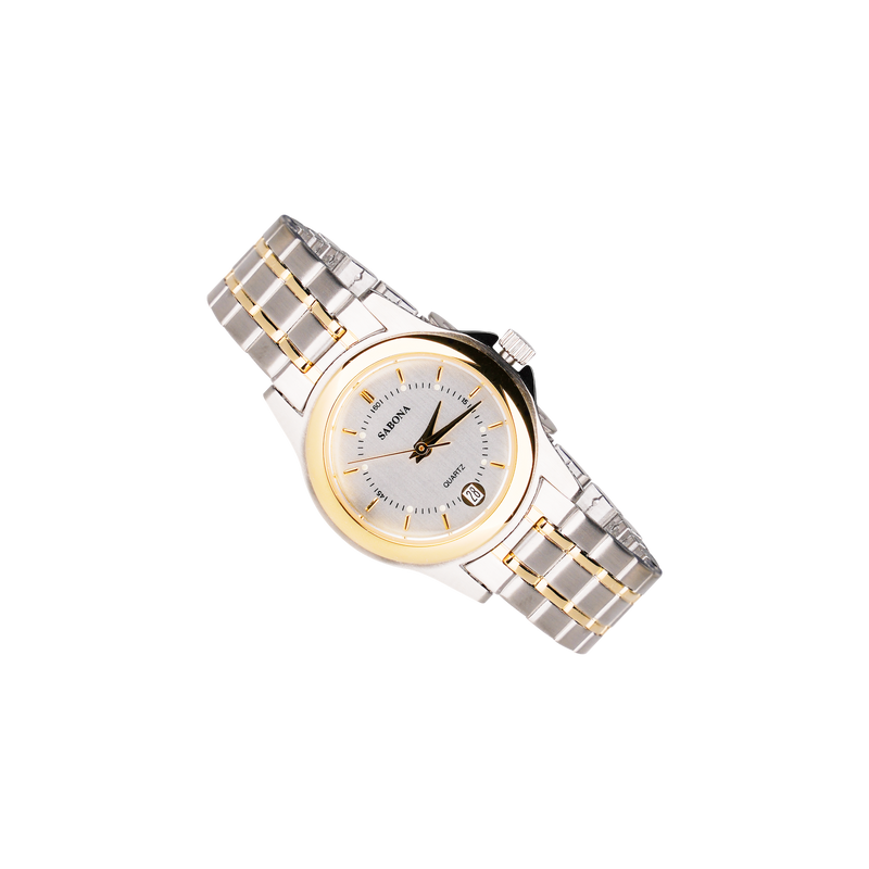 Ladies Steel Gold Watch SABONA