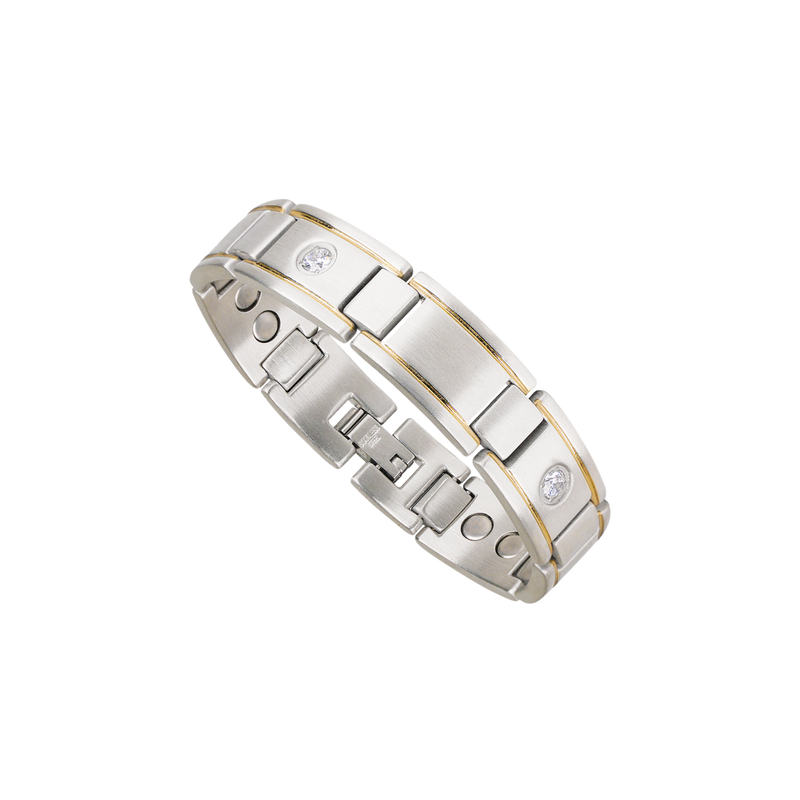 Men's Executive Gem Duet Bracelet