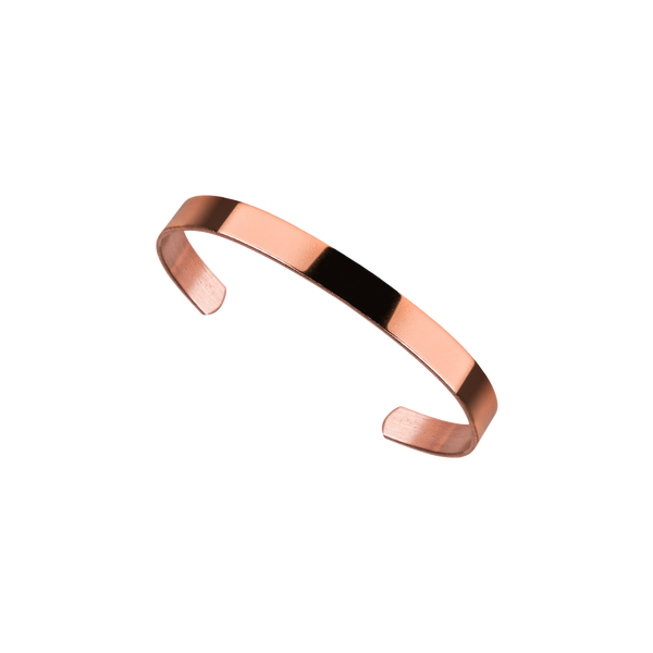 Plain Copper Bracelet 7mm
