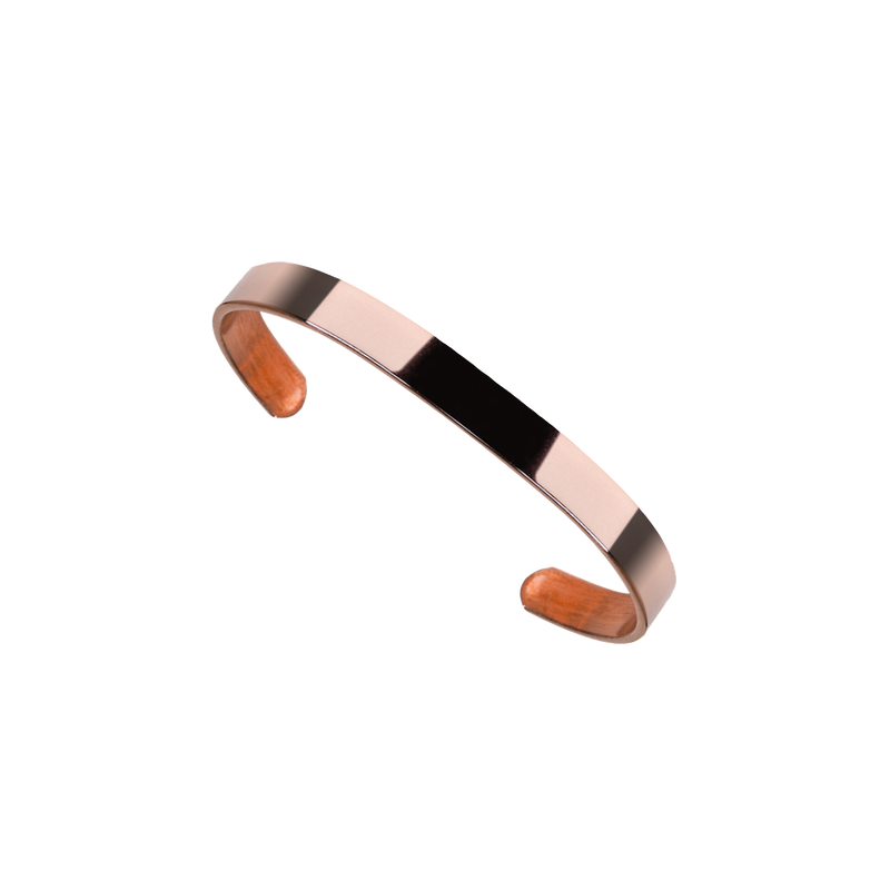 Plain Rose Gold 7mm
